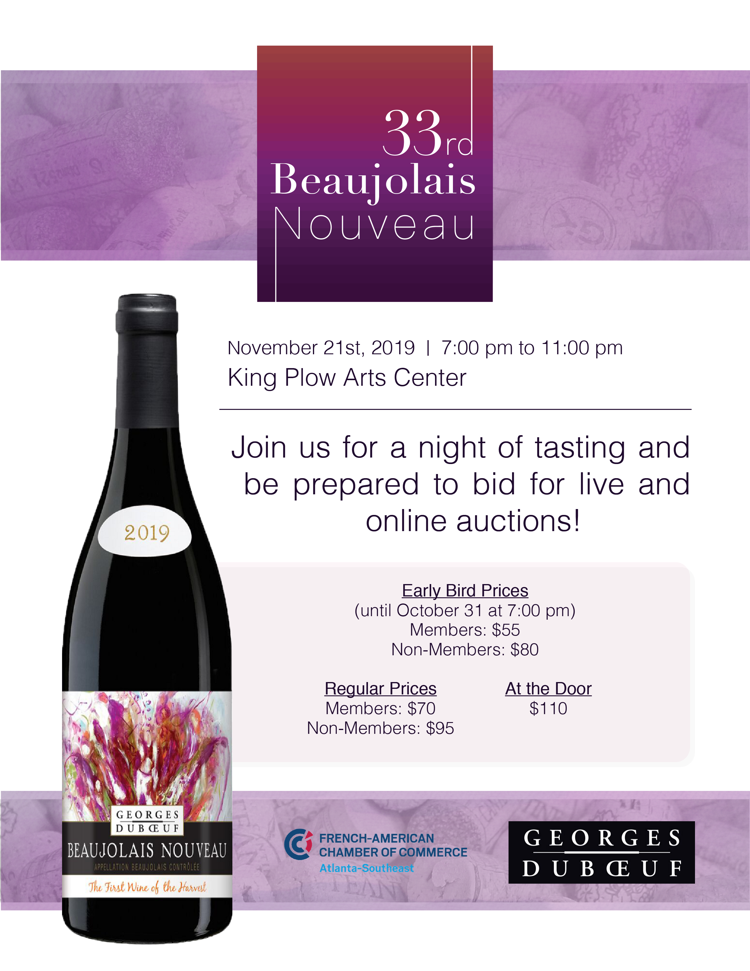 Beaujolais Nouveau 2019 Release Liquor And Wine Outlets Blog