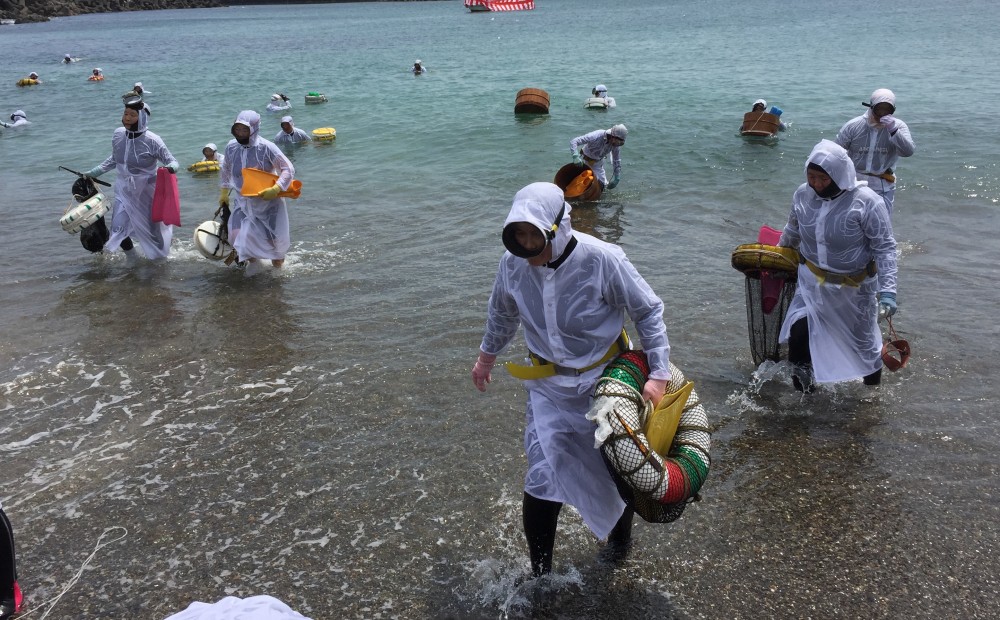 Diving In Japan’s ‘Women of the Sea’ Blaze Trail for Female Workforce
