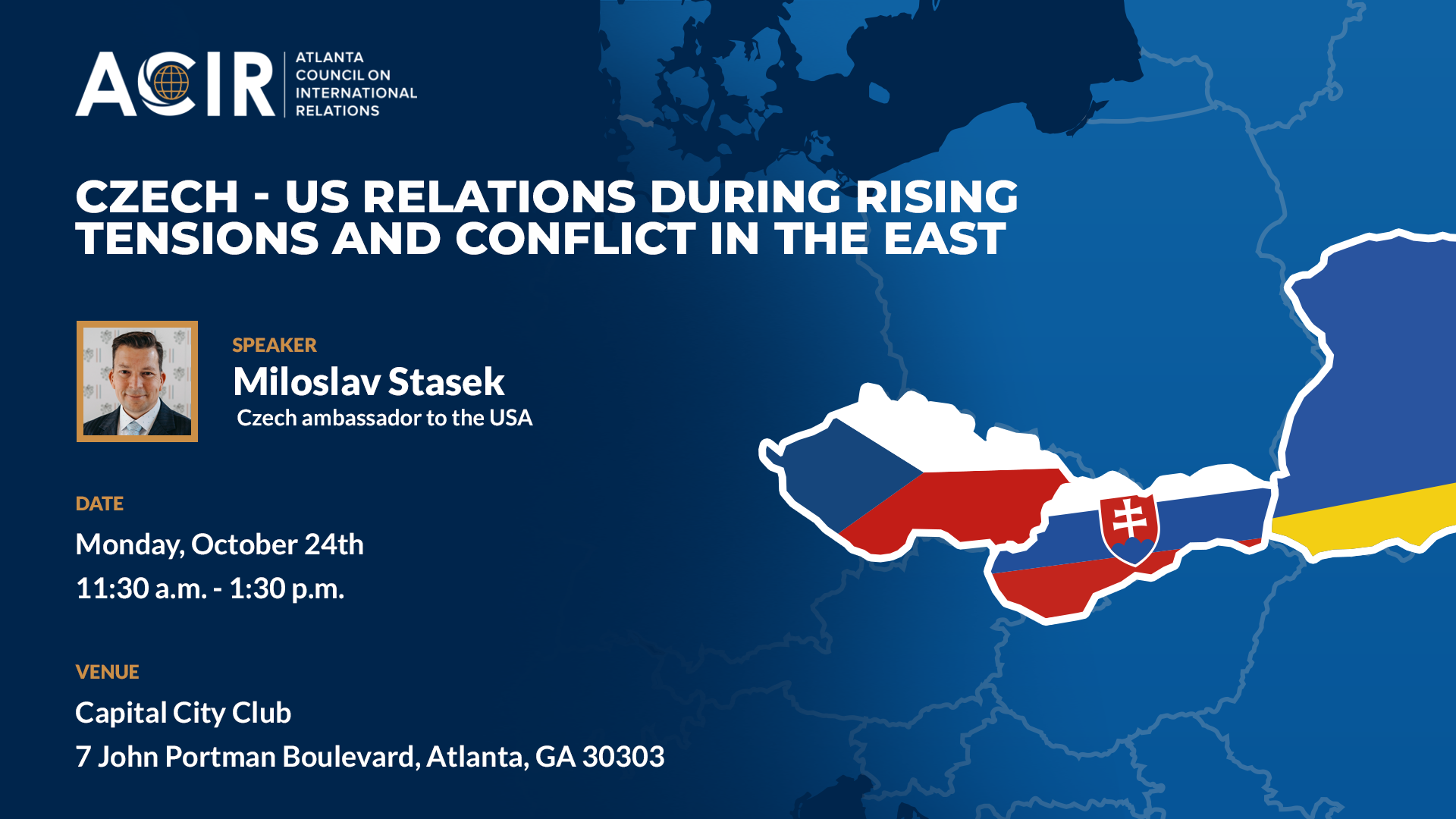 Česko-americké vztahy v době rostoucího napětí a konfliktů na východě