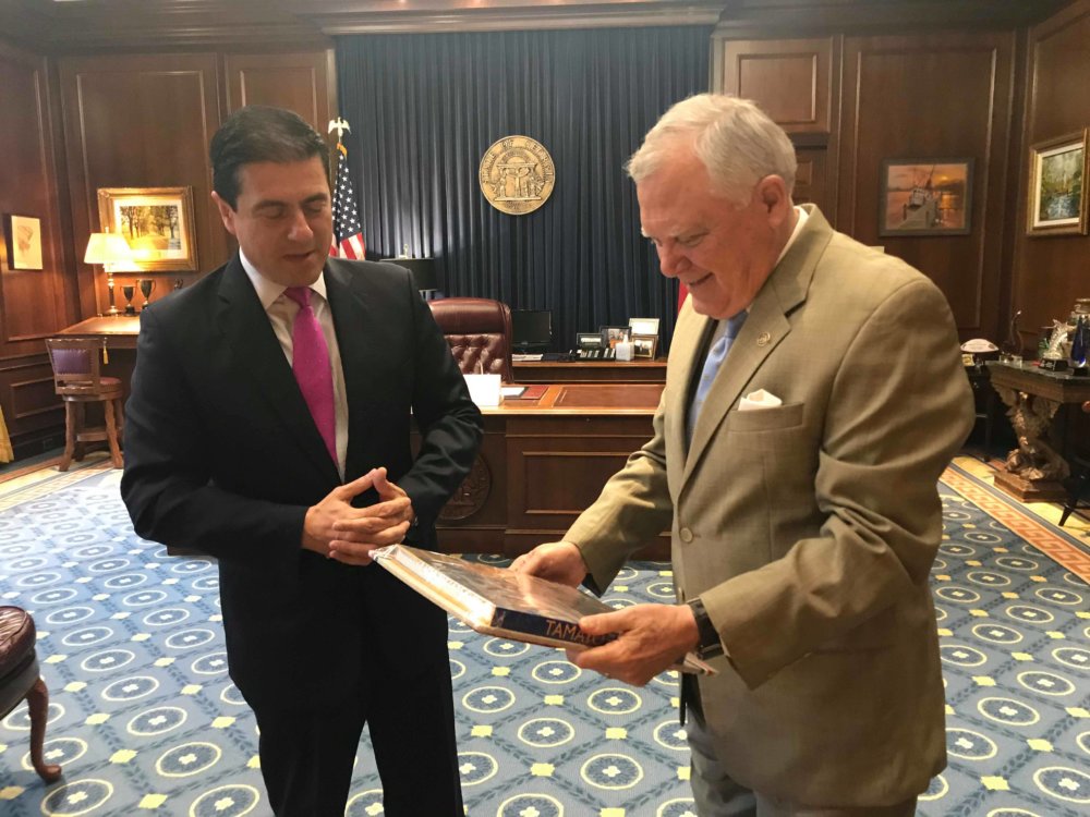 Mexico’s Ambassador Talks NAFTA, Immigration With Gov. Deal Global