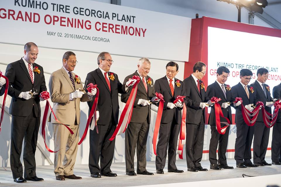 Eight Years Later, Kumho Officially Opens Macon Plant Global Atlanta