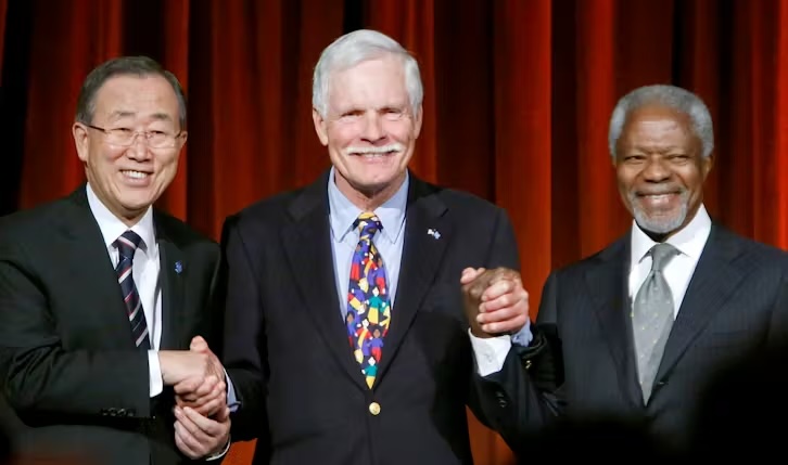 Ted Turner Sought to Quell Global Conflicts Through Sports, Business